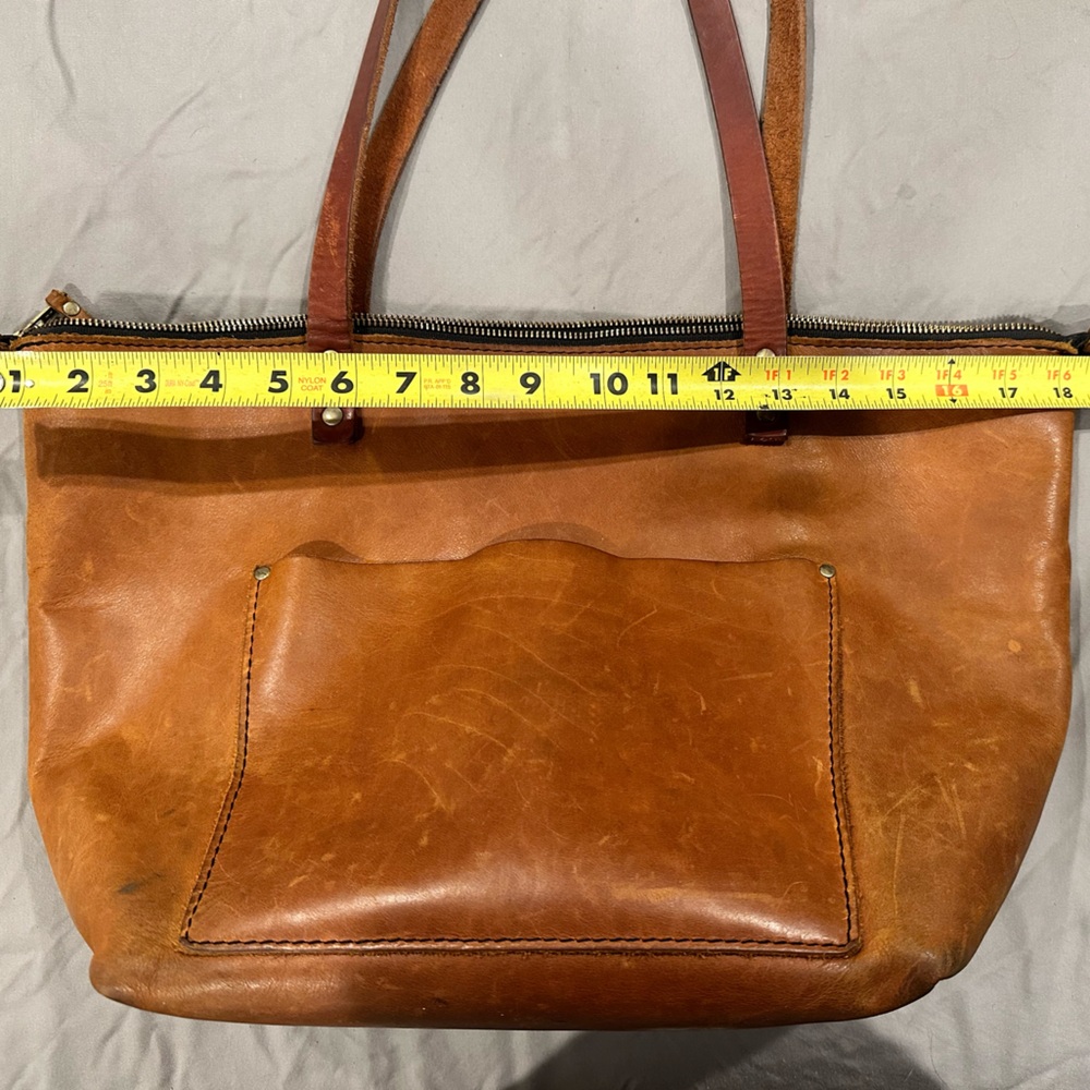 Portland Leather Rich Brown Leather Bag